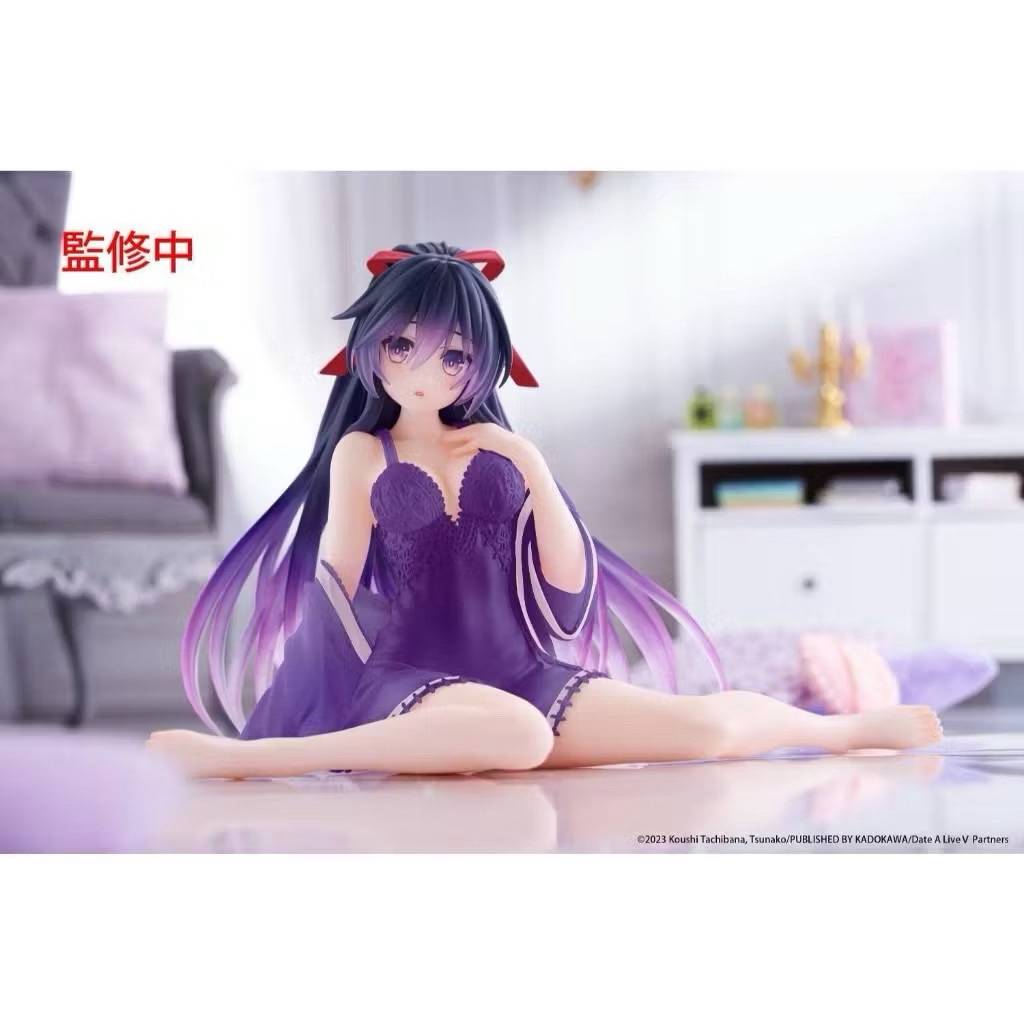 ⭐️PIPI HAPPY⭐️日貨倉庫 約會大作戰 夜刀神十香 紫色睡衣 日版 公仔
