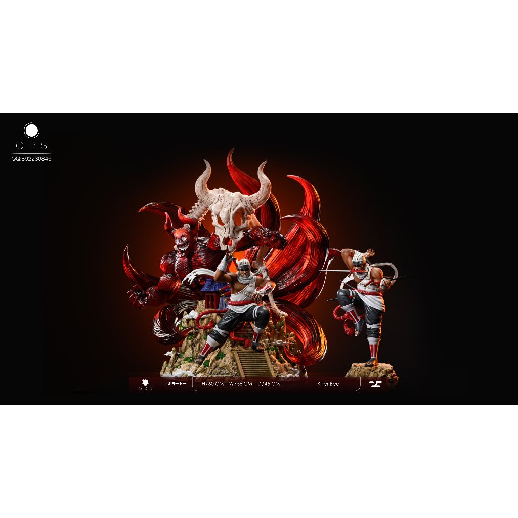 GK預購 GPS 工作室 火影忍者 高端私定 第二彈 雲雷峽 殺人蜂 奇拉比 稚熱gk公仔模型 AB15835