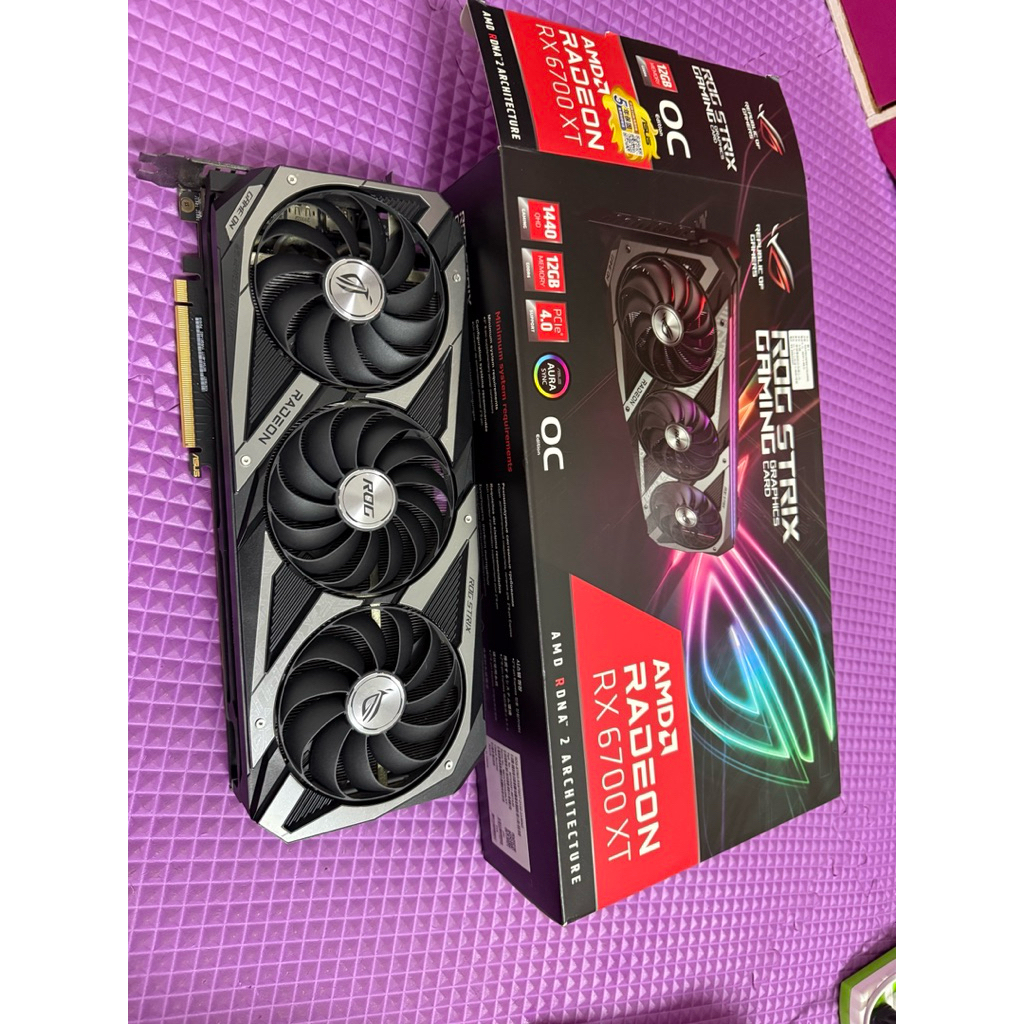 賣RX6700XT-12G顯示卡（RX6600 XT、RX6800能參考）