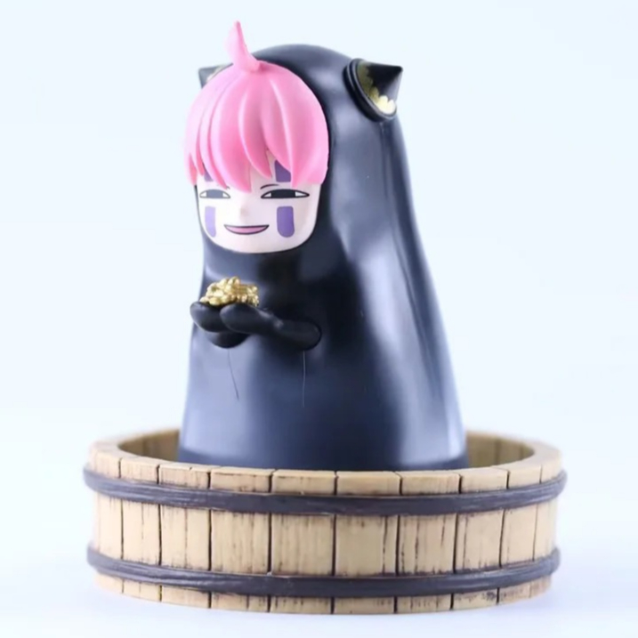 SPY×FAMILY │間諜家家酒 安妮亞cos無臉男 阿尼亞公仔 GK模型 安妮亞佛傑 神隱少女 カオナシ千與千尋擺飾