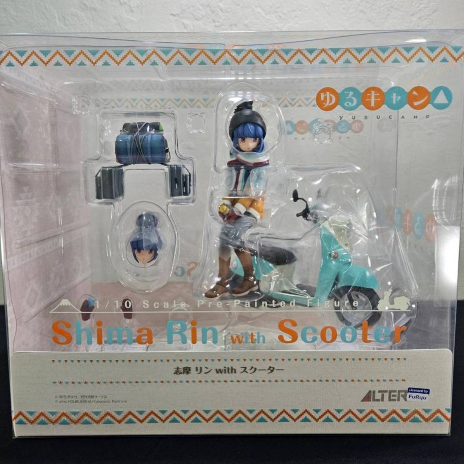 🌠喜樣子🌠 搖曳露營△ 志摩凜 alter 日版 現貨 速克達 機車 PVC 模型 芝麻凜 搖曳露營
