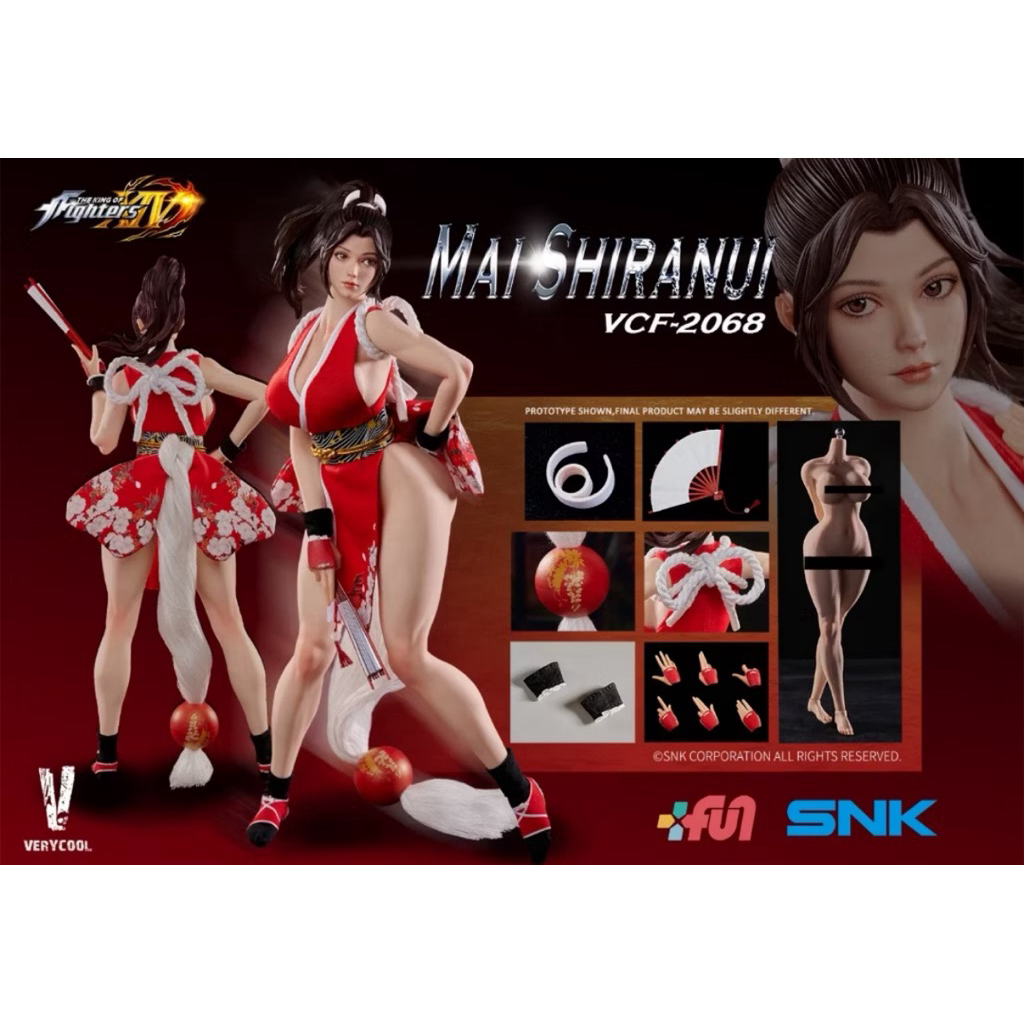 VERYCOOL 1/6 SNK不知火舞 VCF-2068 VERYCOOL 1/6 VCF-2068 SNK 正規品『ザ・キング・オブ