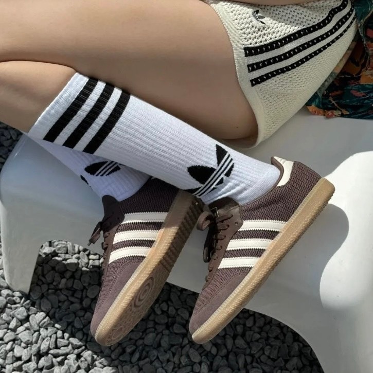 -ES- ADIDAS SAMBA OG 復古 編織 可可棕 摩卡棕 焦糖底 華夫格 德訓鞋 休閒鞋 JI3184