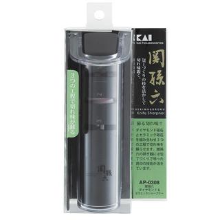 日本製 日本 KAI 關孫六鑽石陶瓷磨刀器 AP0308 KAI