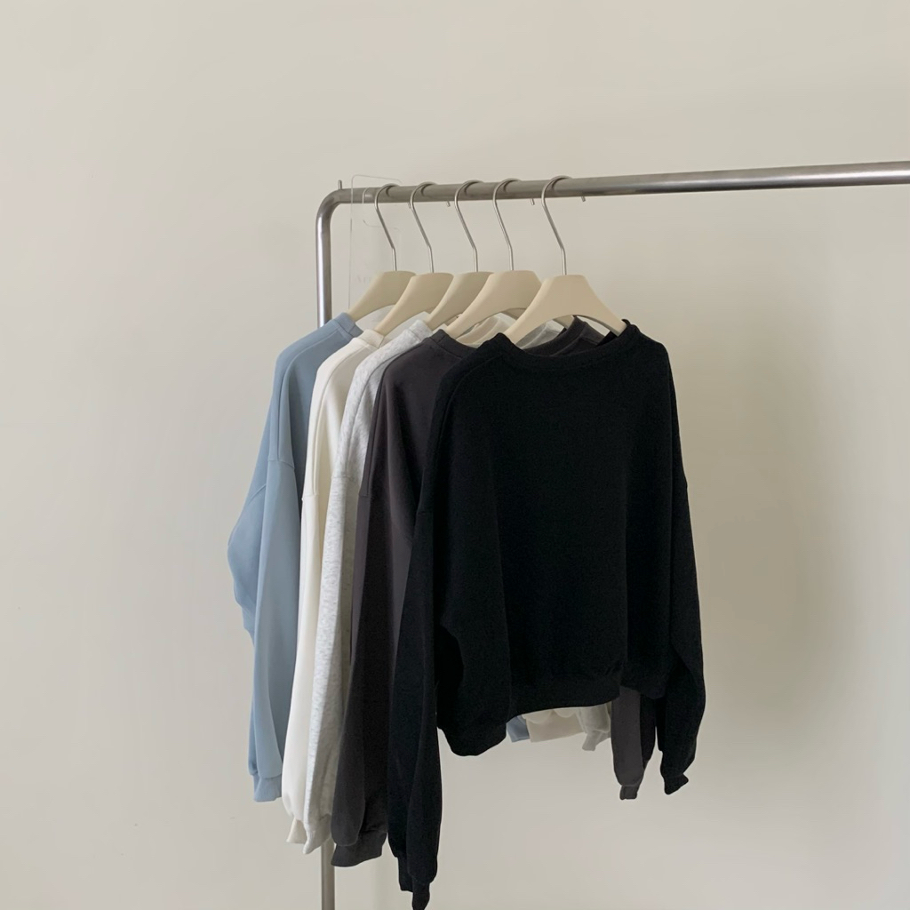 S5109- 日日穿搭微短版大學tee（5colors）