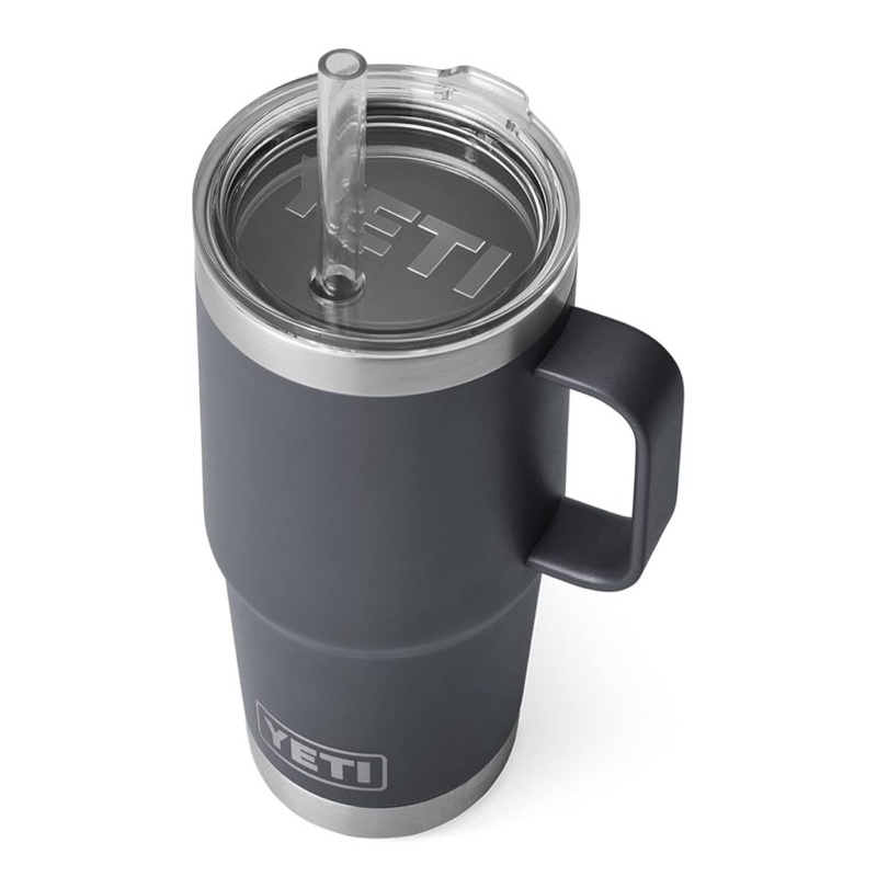 (正品 |現貨）Yeti 不鏽鋼冰霸杯 隨手杯 25oz /740ml 提把水杯