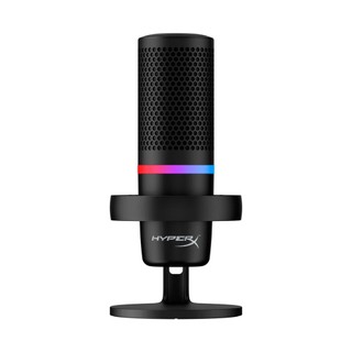 HyperX DuoCast RGB 指向性型麥克風 USB 黑 (4P5E2AA)