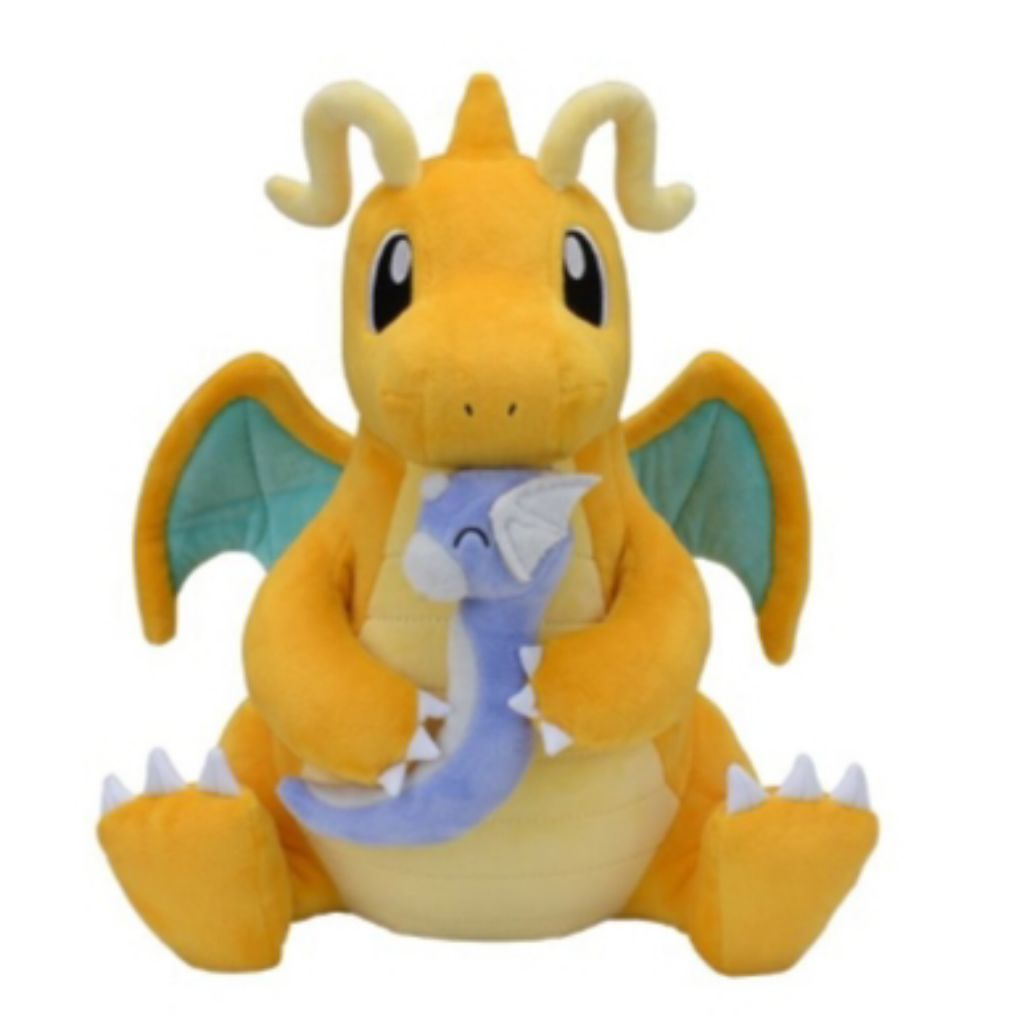 現貨 寶可夢中心 大器晚成快龍娃娃 大器晚成娃娃 快龍玩偶 快龍娃娃 全新有吊牌