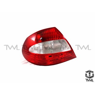 台灣之光 全新 W209 05~09年 原廠型 紅白 尾燈 後燈 台灣製 CLK200 CLK240 CLK280
