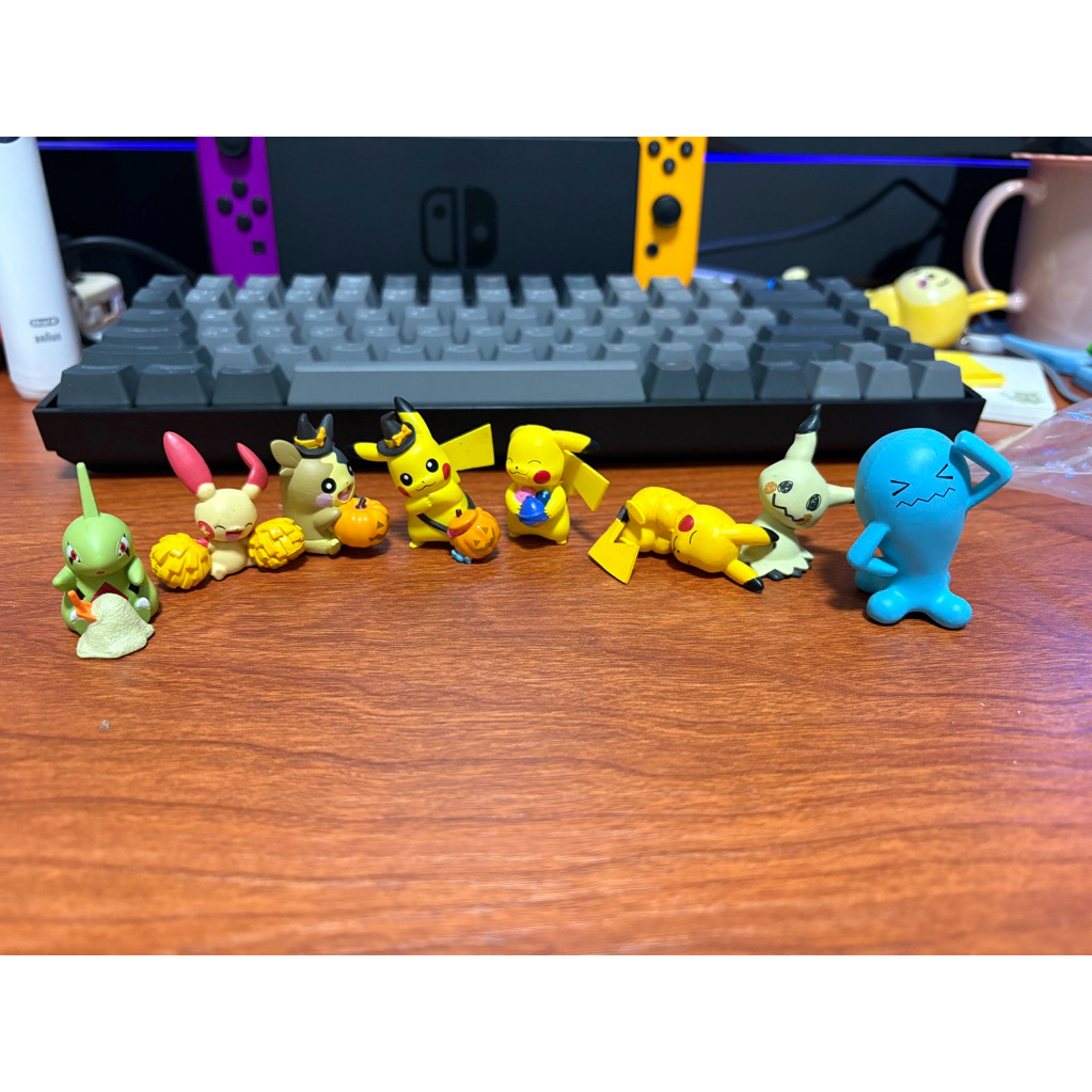 「二手扭蛋」寶可夢系列｜皮卡丘.莫魯貝可.迷擬Q.正電拍拍.幼基拉斯