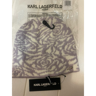Karl Lagerfeld 套頭 毛帽 Iris Nvy 女款 冬天 冬款