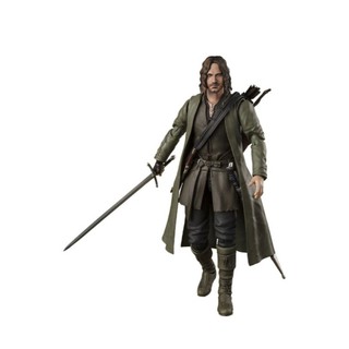 萬代 S.H.F SHF 魔戒 亞拉岡 可動 完成品 不挑盒況 豬帽子模型玩具