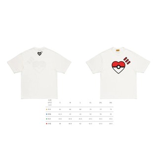 預購 全新 HUMAN MADE × POKÉMON 寶可夢 / 皮卡丘短TEE POKEMON MADE