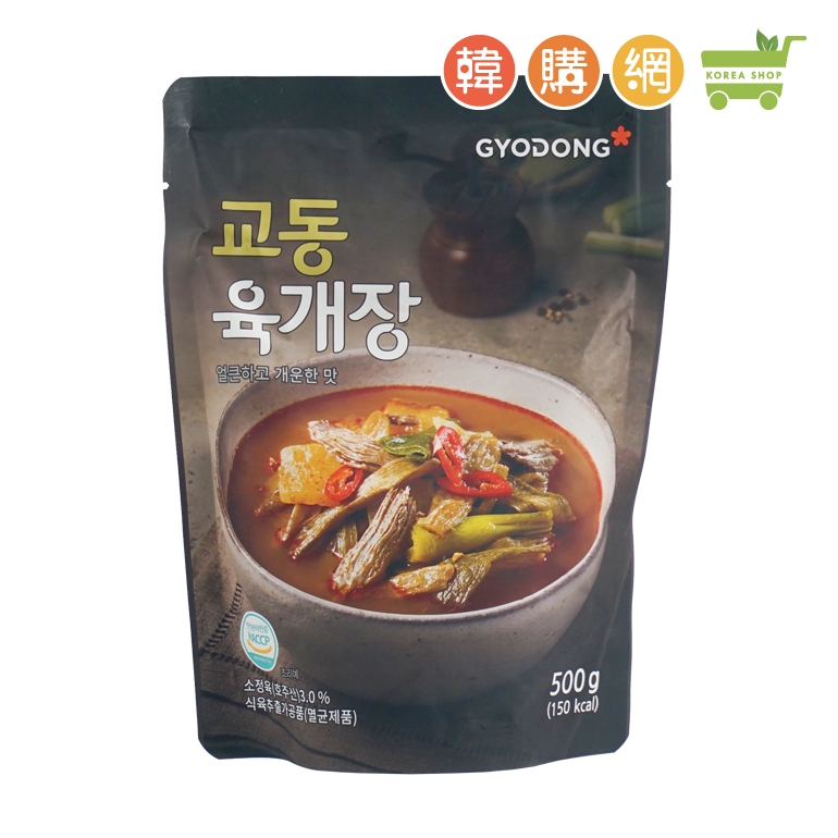 韓國校洞 辣牛肉湯500g(即食調理包)(2026.04.13有效)【韓購網】