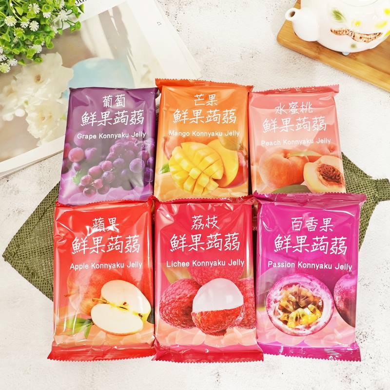 【食尚三味】香味可口鮮果蒟蒻凍禮盒 2040g(12入) 蒟蒻果凍 果汁蒟蒻 綜合果凍 果凍禮盒 蒟蒻禮盒 (精美伴手禮