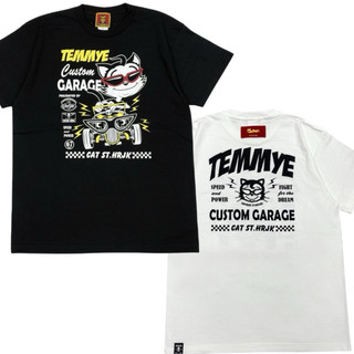日本 PINK DRAGON - TEMMYE C-GARAGE 搖滾 改裝 車庫 T-Shirt