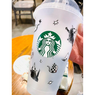 星巴克 starbucks 20OZ 萬聖冷變TOGO冷水杯 環保杯 隨行杯 蝙蝠 萬聖節