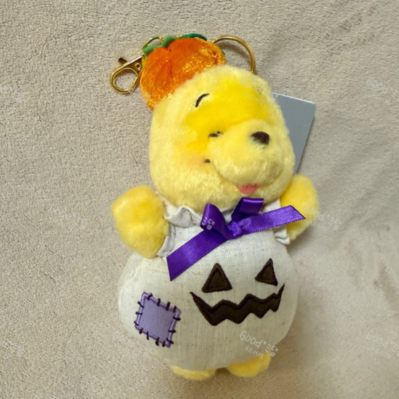 【現貨】日本迪士尼商店 disney 萬聖節小熊維尼 萬聖節維尼熊吊飾 季節限定維尼熊吊飾娃 維尼熊吊飾鑰匙圈 吊飾娃娃