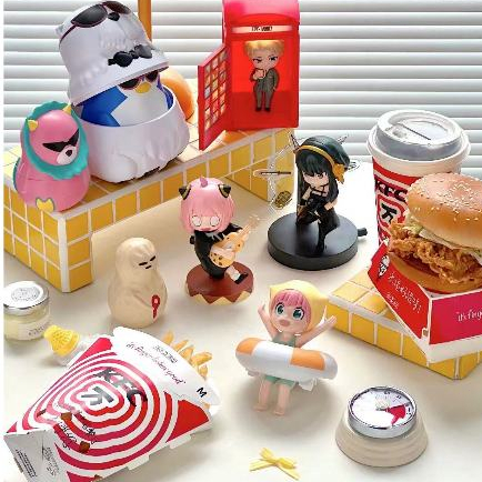 「雜物社」KFC限定 安妮亞間諜過家家 x KFC肯德基聯名 安妮亞的日常 安妮亞 佛傑 阿尼亞 間諜家家酒 約兒太太