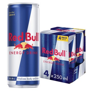 【Red Bull】紅牛能量飲料(250mlx4罐)(超取.店到店限購6組)