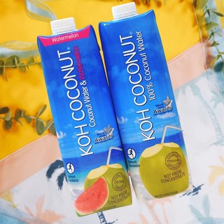 好市多 COSTCO KOH 西瓜椰子水 純椰子汁 1公升 Pure Coconut Water Watermelon