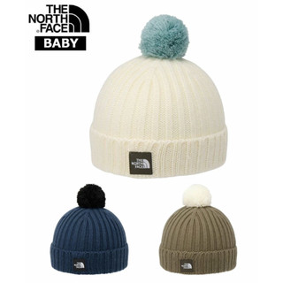 現貨/預購 日本代購 The north face baby Pom Pom cappucho 寶寶款 針織毛球毛帽