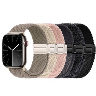 【TOYSELECT】Apple Watch織跡抗敏編織錶帶