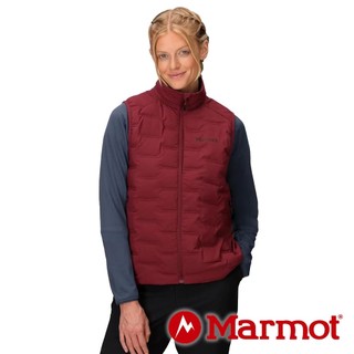 【Marmot】女輕量保暖羽絨立領背心(700FP)『莓果紫』M16269