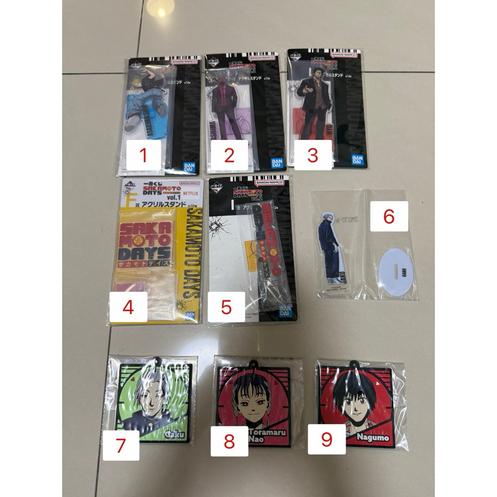 《日版全新現貨》🔥阪本日常🔥一番賞壓克力立牌 橡膠杯墊 南雲 樂 阿新