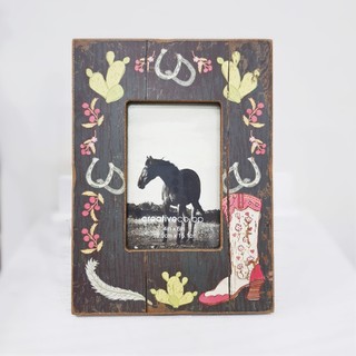 ☪展示拾光☪【Creative Home】Heart & Home 心戀家居系列長靴木製相框 B ♡仙人掌款♡