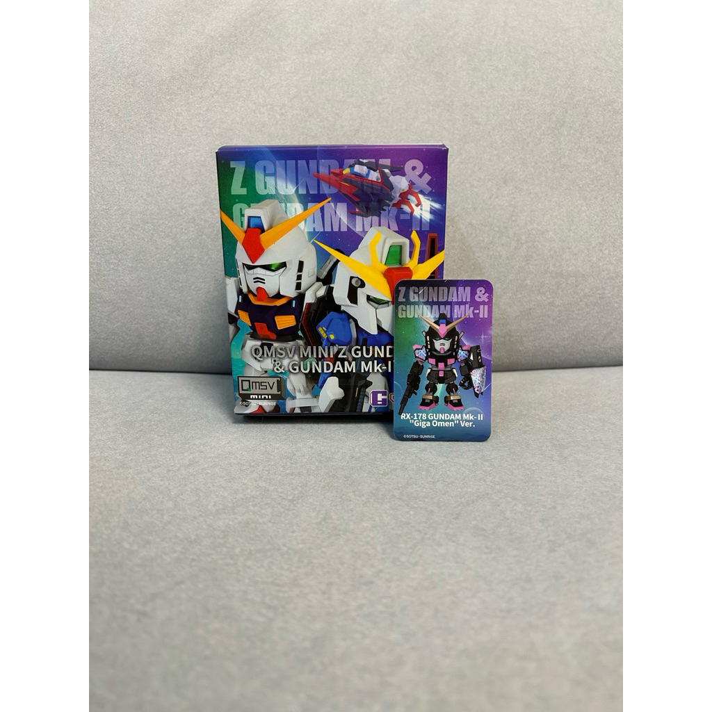 【酥酥小舖】全新現貨-確認款⭐️萬代 QMSV-mini Z GUNDAM & GUNDAM Mk-II Z鋼彈