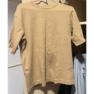 Uniqlo 條紋黃色上衣_S
