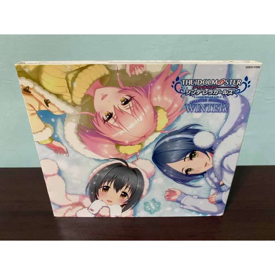 偶像大師 灰姑娘女孩 日版 通常盤 CD+盒套 小日向美穂 城崎美嘉 速水奏 WINTER! 澀谷凜 雙葉杏 高垣楓