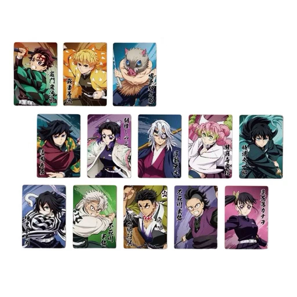 全新鬼滅之刃 7-11 劇場版 電影版 無限城 角色小卡 炭治郎 善逸 無一郎 蜜璃 小芭內 義勇 胡蝶忍 香奈乎 實彌