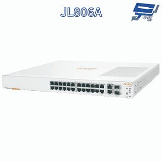 Aruba HPE Instant On 1960 24G 2XT 2XF 24埠網路交換器(JL806A)昌運監視器