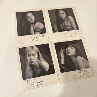 BLACKPINK KTL 日專隨機拍立得 jennie lisa rosé jisoo KILL THIS LOVE