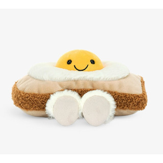 【我愛巴黎】 英國正版🇬🇧Jellycat Egglantine Egg on toast 吐司荷包蛋 吐司蛋