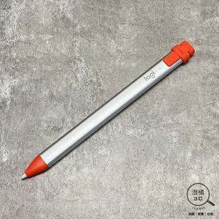 『澄橘』Logitech 羅技 Crayon iPad 多功能數位筆 銀《二手3C 無盒裝 中古》A80057