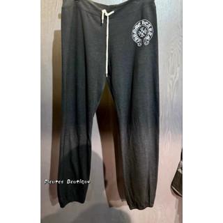 【 Ploutos Boutique 】Chrome hearts 克羅心 經典馬蹄鐵LOGO 黑色 棉褲 長褲