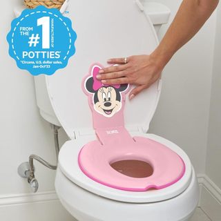 預購👍正版👍美國迪士尼 米妮 Minnie 便便神器 兒童 馬桶坐墊 馬桶墊 訓練 Bright Starts