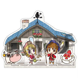 【全新現貨】牧場物語-風之繁華市集特典 壓克力立牌 NS SWITCH遊戲 主機 NINTENDO 任天堂SWITCH2