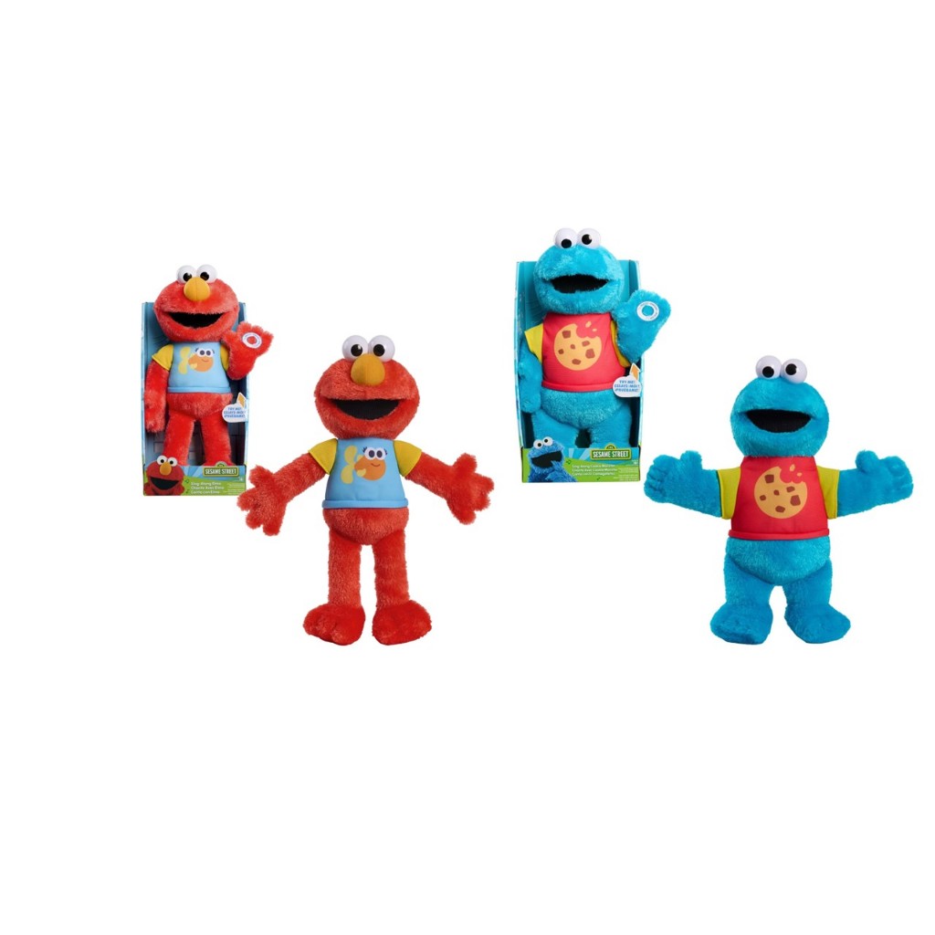 HappyHour: 現貨 特惠*美國購回 芝麻街 餅乾怪獸 / Elmo 艾摩 閃光 說話 唱歌 有聲 玩偶