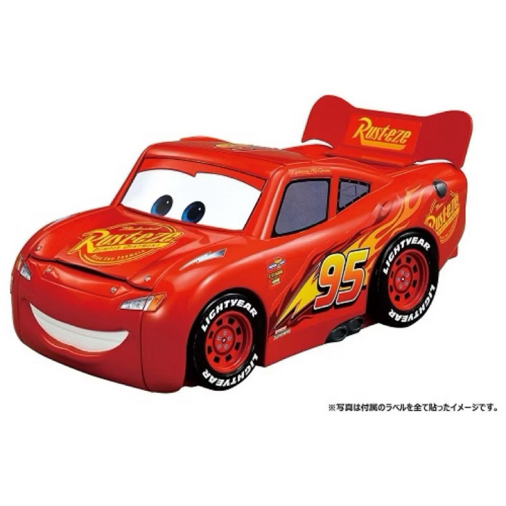 二手🌍汽車總動員CARS 閃電麥坤旋轉變形車道組 汽車總動員 Cars 多美Takaratomy 變形汽車
