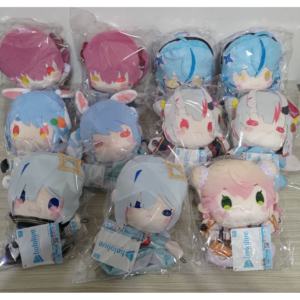 【宅居小鋪】FuRyu hololive 手偶 娃娃 兔田佩克拉 百鬼綾目 寶鐘瑪琳 桃鈴音音 雪花菈米 天音彼方