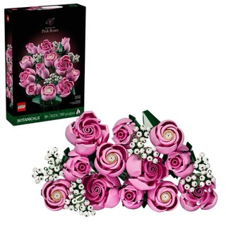 LEGO 10374 粉紅玫瑰花束 Bouquet of Pink Roses 樂高® Icons【必買站】樂高盒組