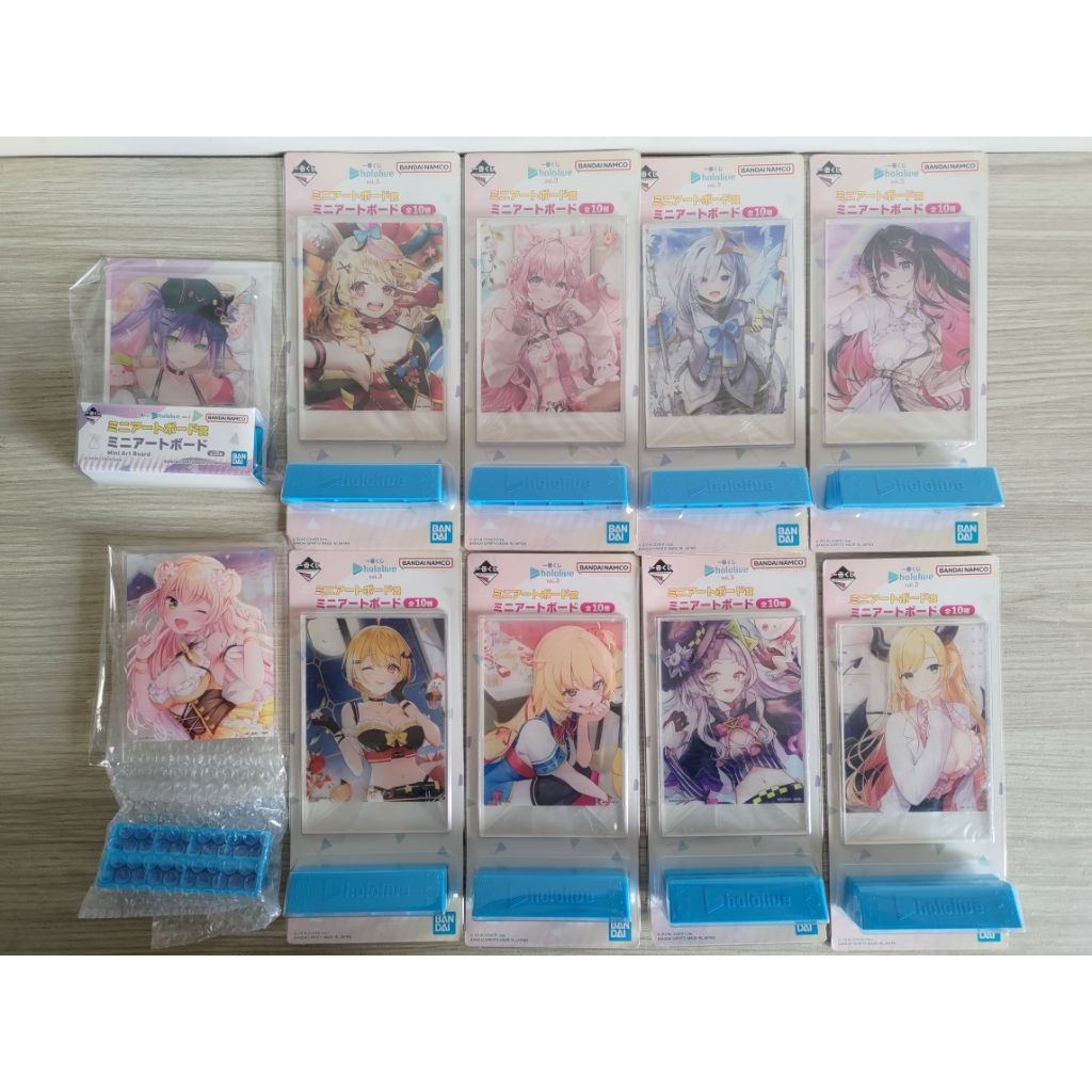 【宅居小鋪】hololive 一番賞 迷你視覺畫板 立牌 常闇永遠 尾丸波爾卡 博衣小夜璃 天音彼方 Azki 赤井心
