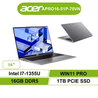Acer Aspire PRO APRO16-51P-70VN I7-1355U 16G 1TB 商用筆電