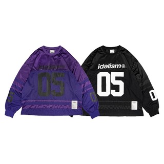 『Definite』idealism｜ID25075– Hockey Jersey (Black/Purple)