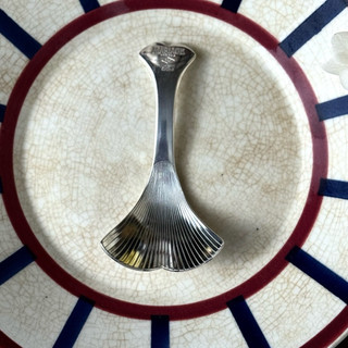 * 50811-迷人法國Mariage Frères 瑪黑鍍銀茶勺Mariage Frères Tea Scoop