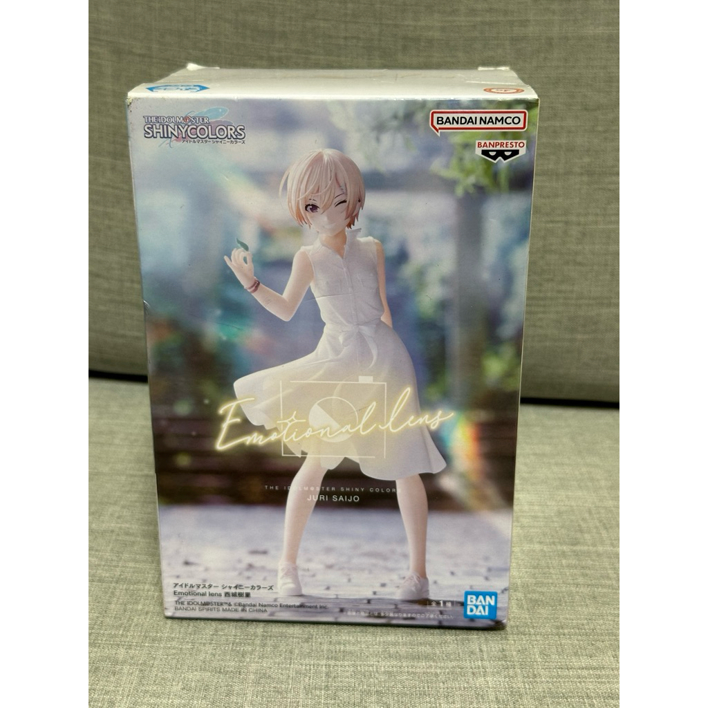 正版 盒損如圖 偶像大師 閃耀色彩 Emotional lens 西城樹里 公仔景品